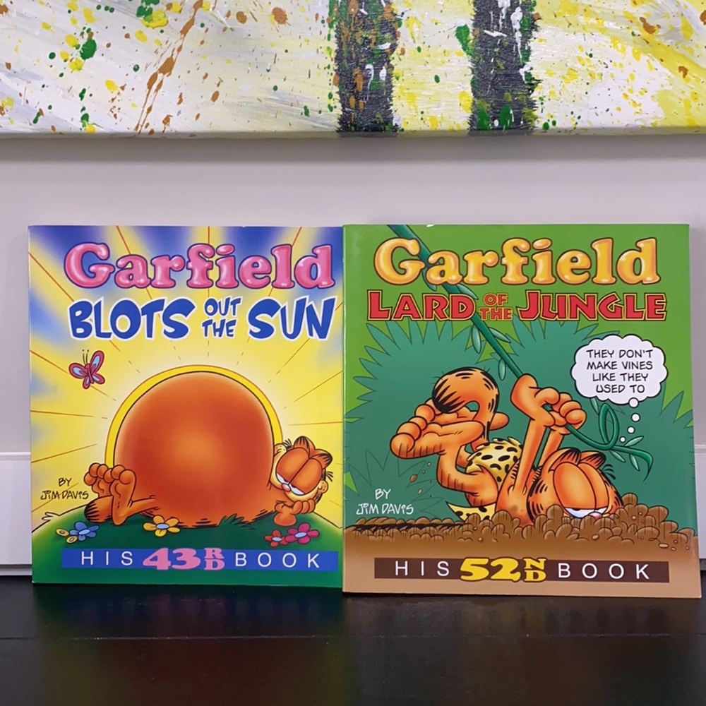 Vintage Garfield Comic Books 2-Pack Bundle Books 43 & 52 Ballantine Late 2000s